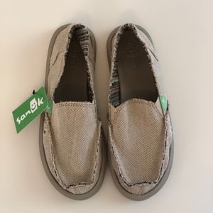 Sanuk Donna Hemp Slip Ons